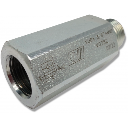 ZAWÓR HYDRAULICZNY PĘKNIĘTEGO PRZEWODU AB 3/8 50L